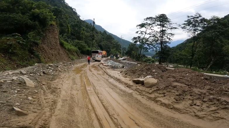 बेनी–मालढुङ्गा सडक आजदेखि दैनिक ४ घण्टा बन्द हुने