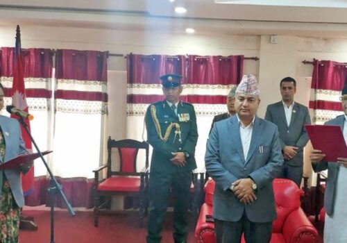 बागमतीमा विना विभागीय मन्त्री रमा आलेले लिइन् शपथ