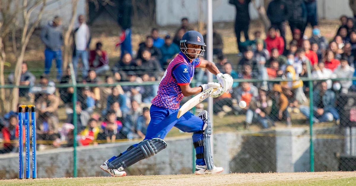 वेष्ट इन्डिज ए विरुद्ध कप्तान रोहितको अर्धशतक