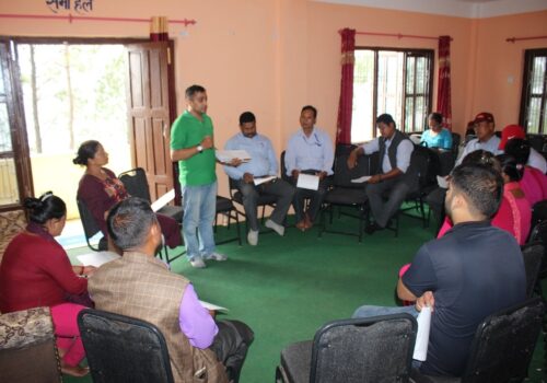 बिदाङमा सेफ परियोजनाको सामाजिक लेखा परिक्षण सम्पन्न