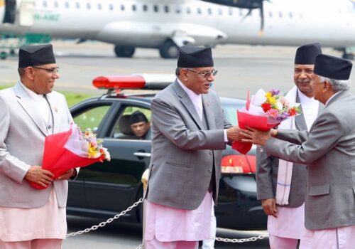 राष्ट्रपति रामचन्द्र पौडेल स्वदेश फिर्ता