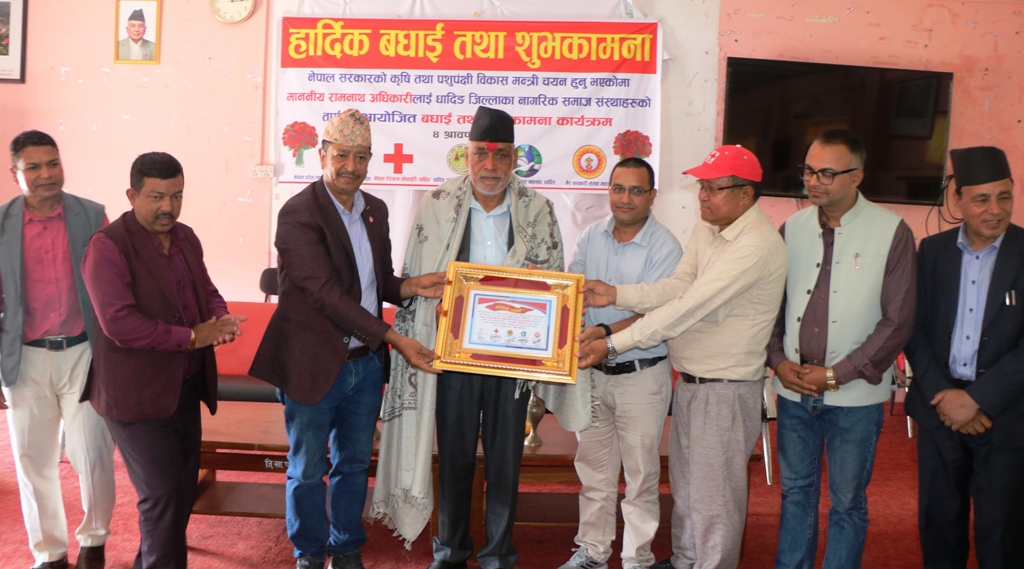 कलंकको टिका लाग्ने काम गर्दिन– कृषि मन्त्री अधिकारी