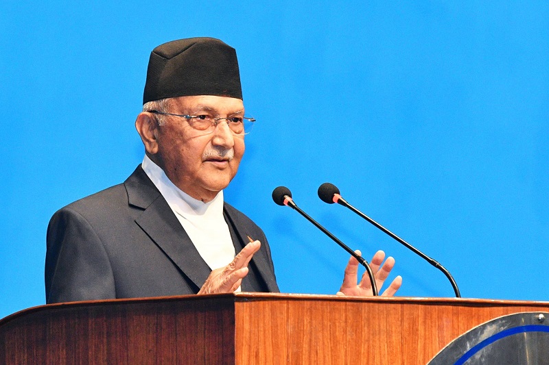 प्रधानमन्त्री ओलीले भदौ ३१ गते संसदमा सम्बोधन गर्ने
