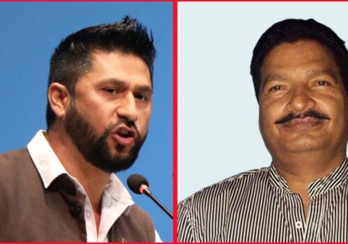 रवि लामिछाने र छविलाल जोशीसहित ४ जनालाई अदालत उपस्थित गराइँदै