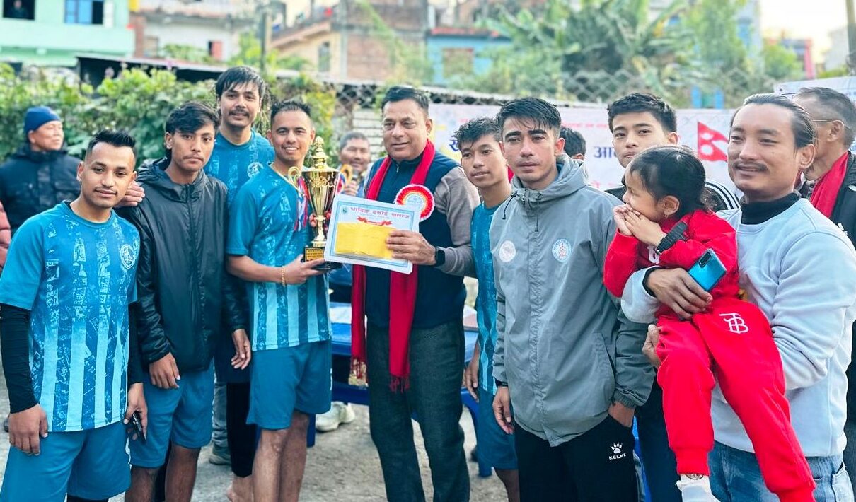 खुल्ला फुटसलको उपाधि धादिङ फुटसल एकेडेमीले जित्यो