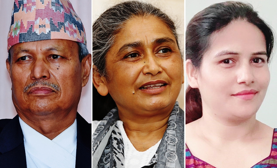 भीम रावललाई एमालेले पार्टी सदस्यबाट हटायो, विन्दा र उषाकिरणलाई ६ महिना निलम्बन