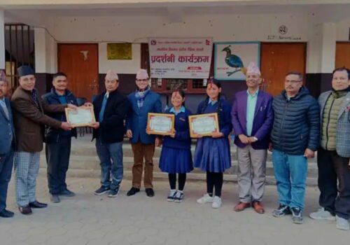 शैक्षिक सामाग्री प्रदर्शनीमा पासाङचोक मावि प्रथम