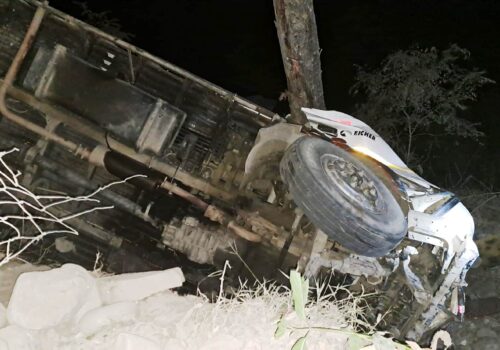 पृथ्वी राजमार्ग अन्तर्गत कृष्ण भिरमा ट्रक दुर्घटना