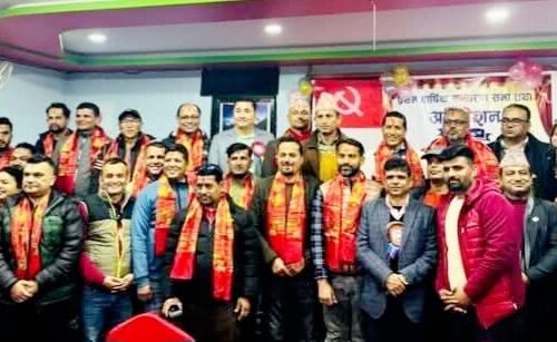 नेपाल उधोग तथा व्यवसायी महासंघ धादिङको अध्यक्षमा सन्जिव त्रिपाठी