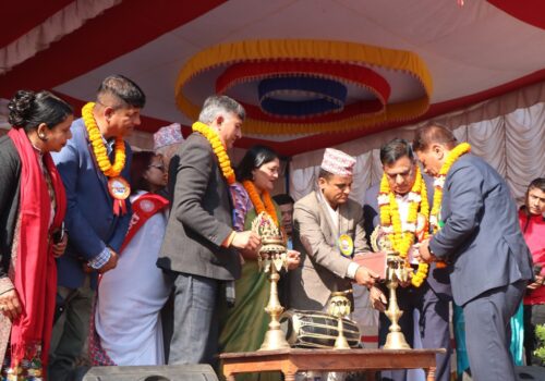 महोत्सवको उद्घाटन गर्दै उपप्रधानमन्त्री सिंहले भने- ‘देशले विकासको लय लिएको छ’