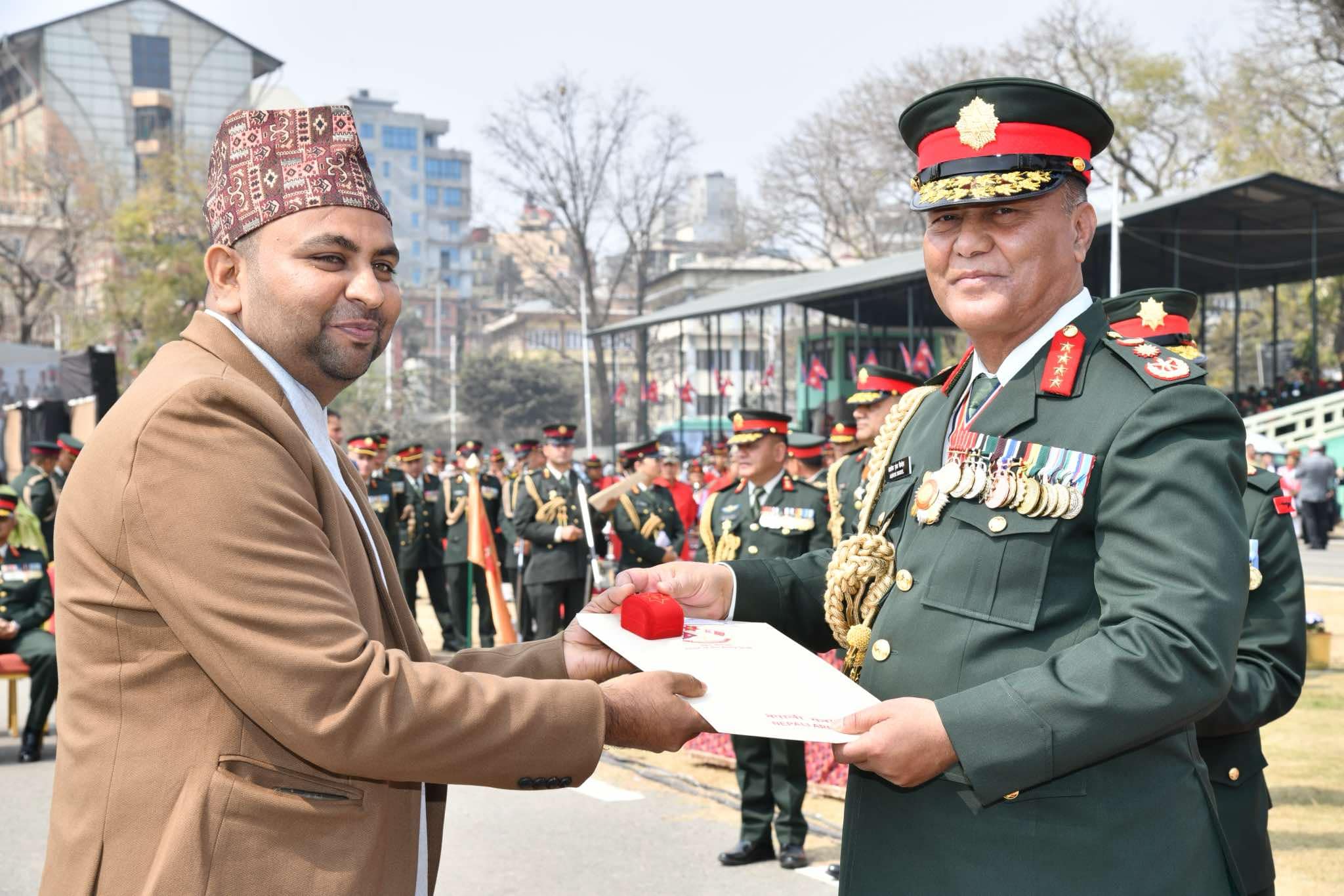 पत्रकार विकाश रौनियार सम्मानित