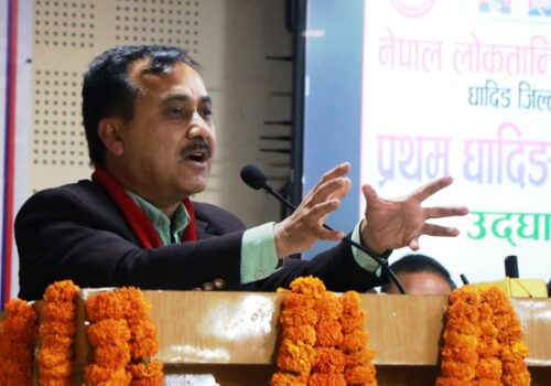 यो सरकार ढल्दैन: नेपाली कांग्रेसका महामन्त्री शर्मा