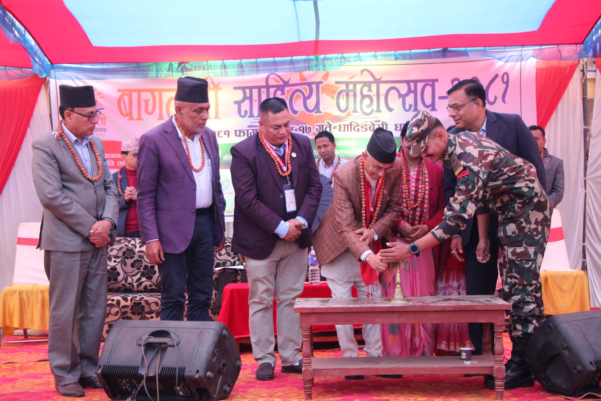 साहित्य समाज रुपान्तरणको संवाहक हो: बागमती प्रदेश प्रमुख देवकोटा