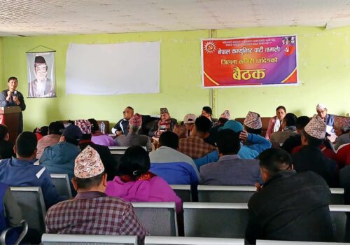 एमाले धादिङको वडाकेन्द्रीत ‘जरा अभियान’ सुरु