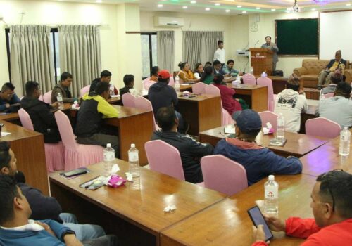 धादिङमा पर्यटनलाई व्यवस्थित गर्न सरोकारवालाहरुबीच अन्तरक्रिया