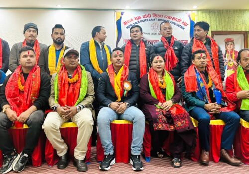 नेपाल सुनचाँदी शिल्प व्यवसायी संघ धादिङको अध्यक्षमा कुमार विश्वकर्मा