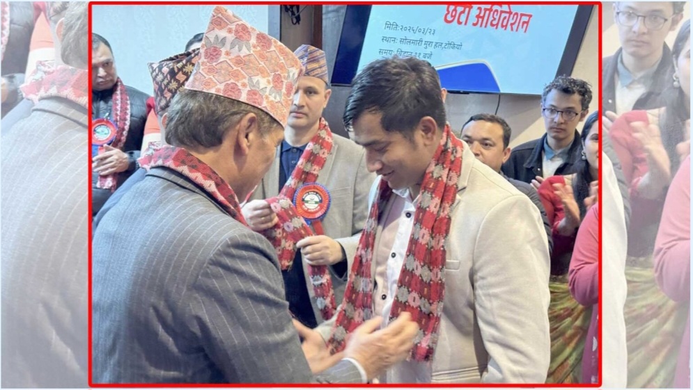 धादिङ समाज जापानको अध्यक्षमा बिमल श्रेष्ठ