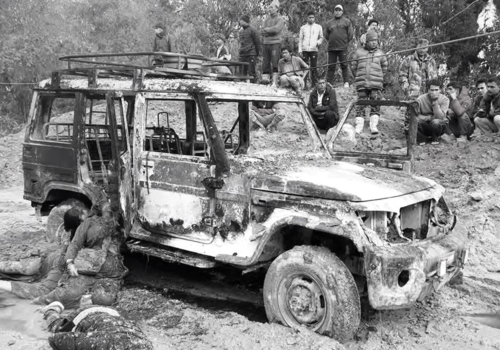 जीपमा करेन्ट लाग्दा चार जनाको मृत्यु