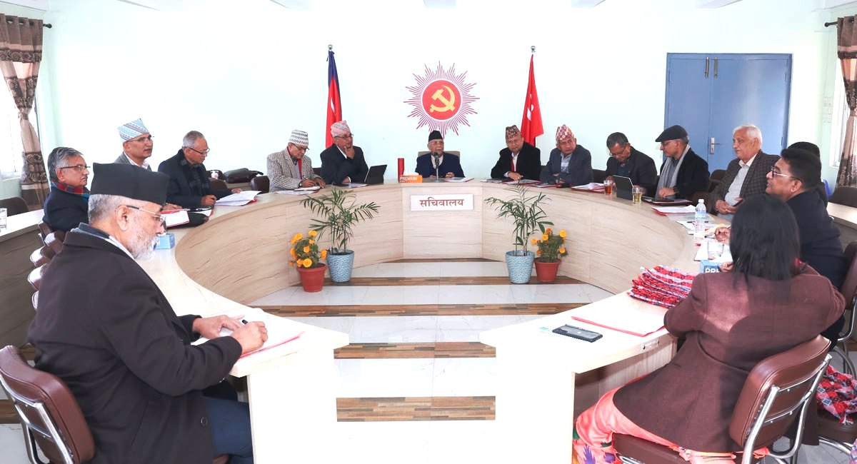 नेकपा एमाले सचिवालय बैठक आज बस्दै