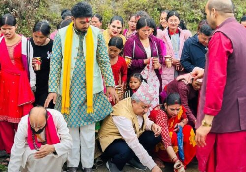 पिण्डेश्वरी माविमा प्लस टु सञ्चालन गर्न महायज्ञ सुरु