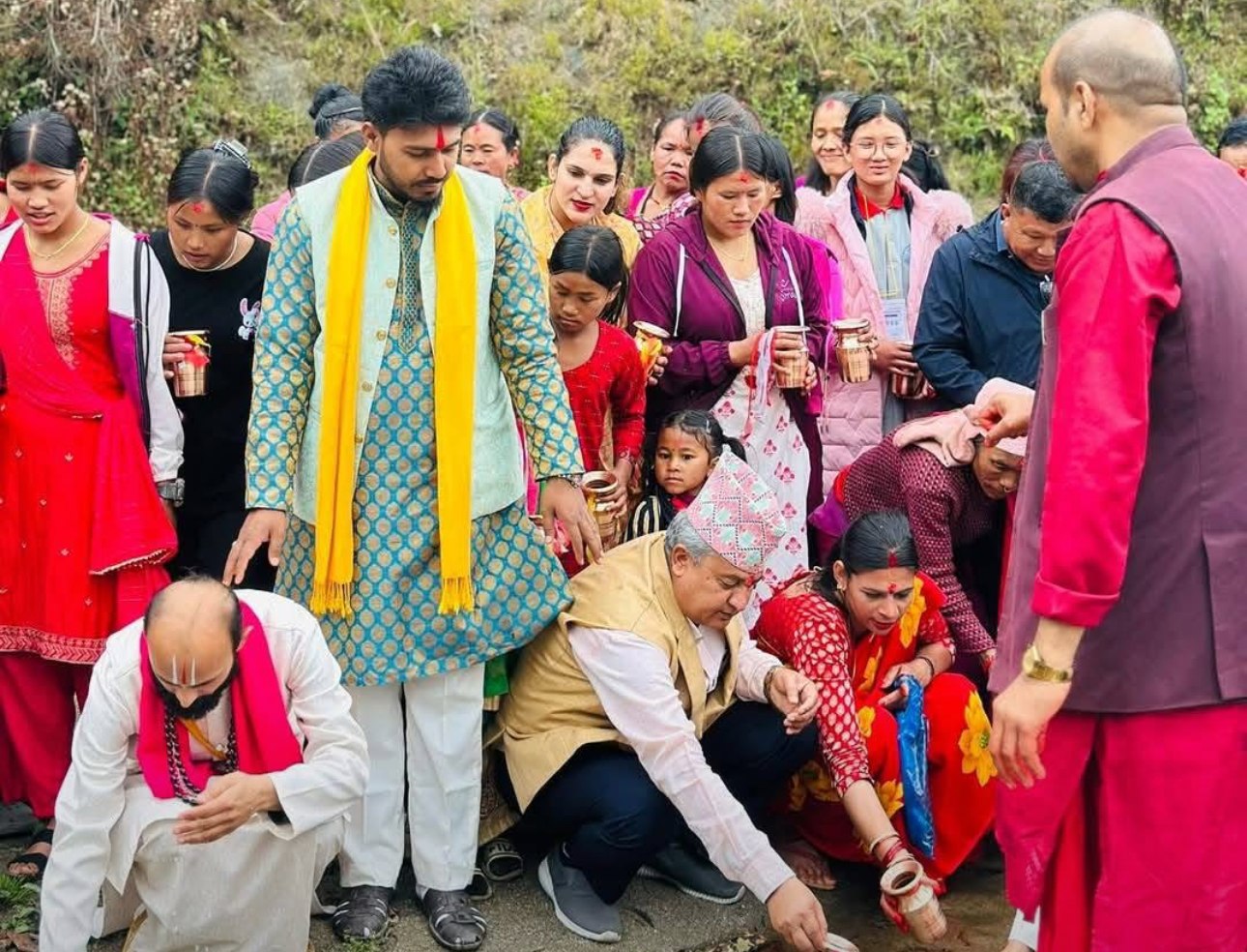 पिण्डेश्वरी माविमा प्लस टु सञ्चालन गर्न महायज्ञ सुरु