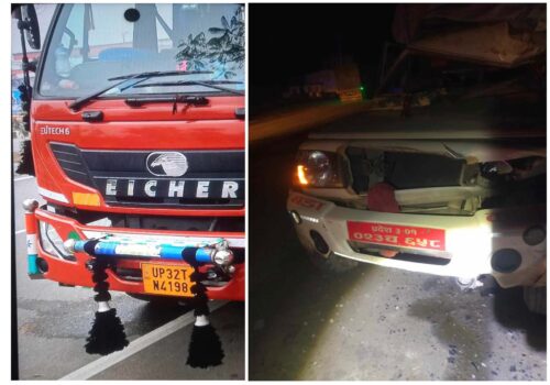 भारतिय आइचरमा बोलेरो ठोक्किदा एक जनाको मृत्यु