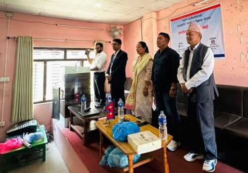 गजुरी गाउँपालिकाद्धारा पञ्चवर्षिय योजना सम्बन्धि अन्तरक्रिया