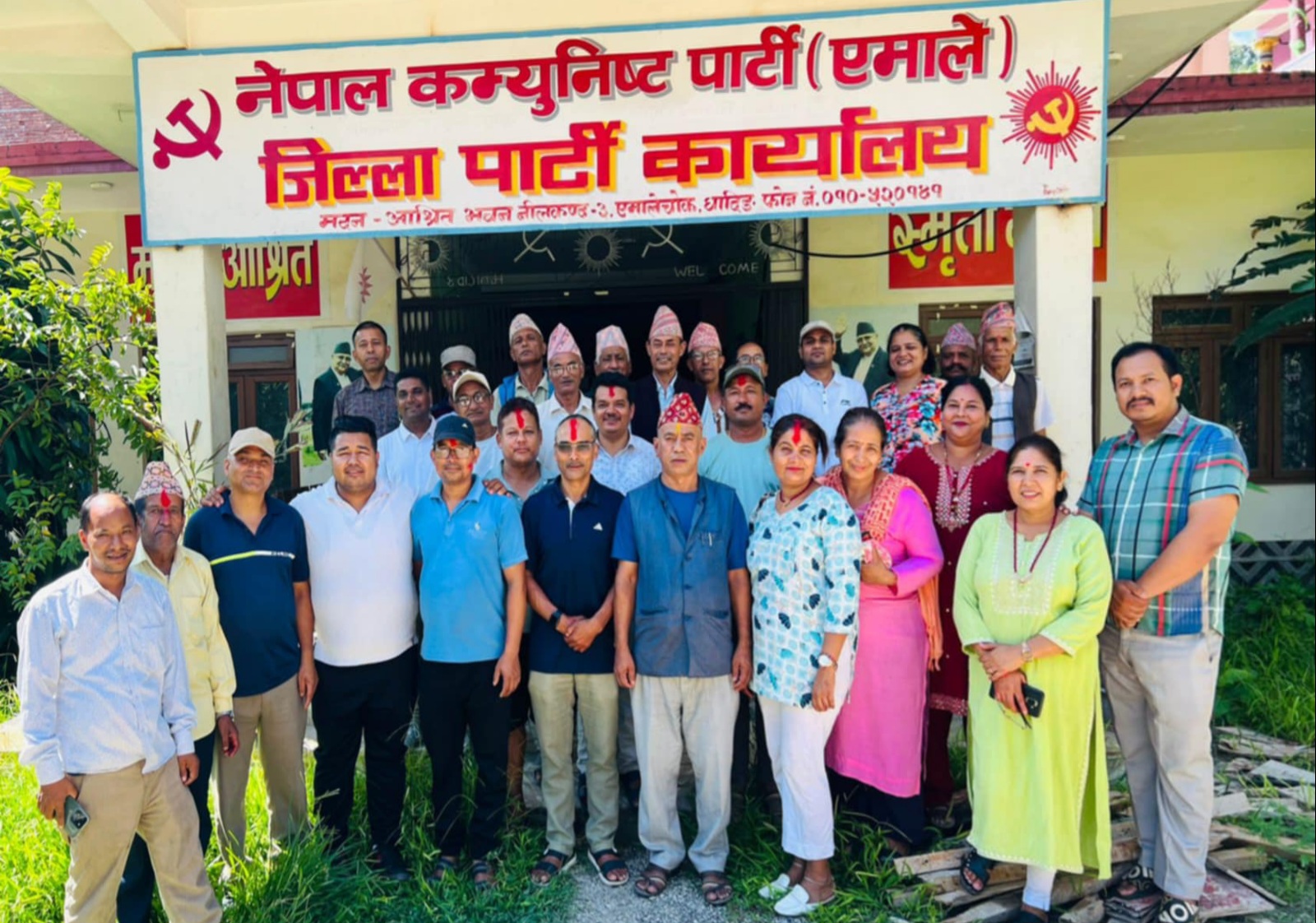 एमाले नीलकण्ठ-३ काे अध्यक्षमा विष्णुलाल श्रेष्ठ