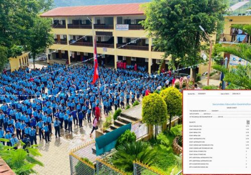 नीलकण्ठ बालमन्दिरको लापरबाहीले २४ विद्यार्थीको जीपीए घट्यो