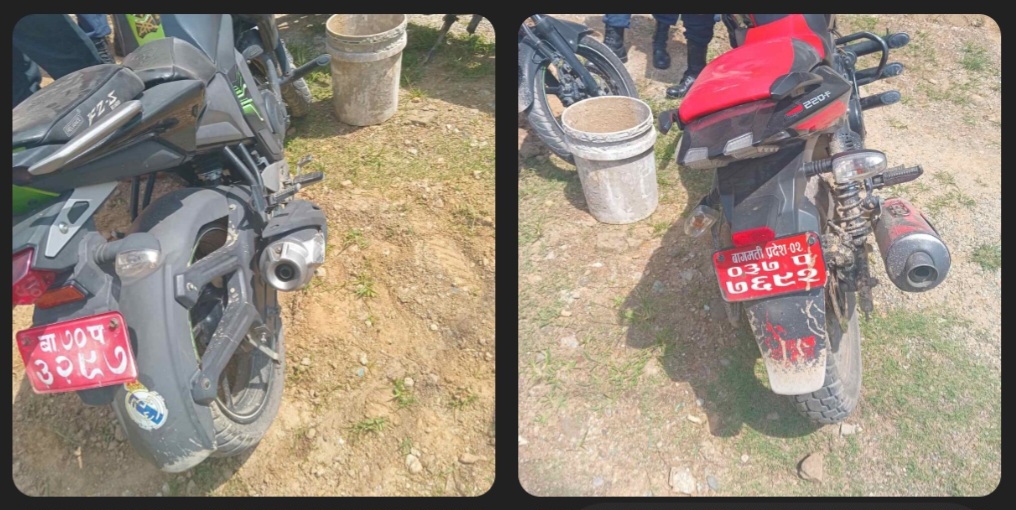 धादिङको बेल्खुमा दुई मोटरसाइकल एकआपसमा ठोक्किँदा तीन जना घाइते