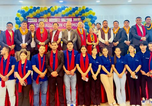 रोटरी क्लब अफ धादिङको दशौं पदस्थापन 