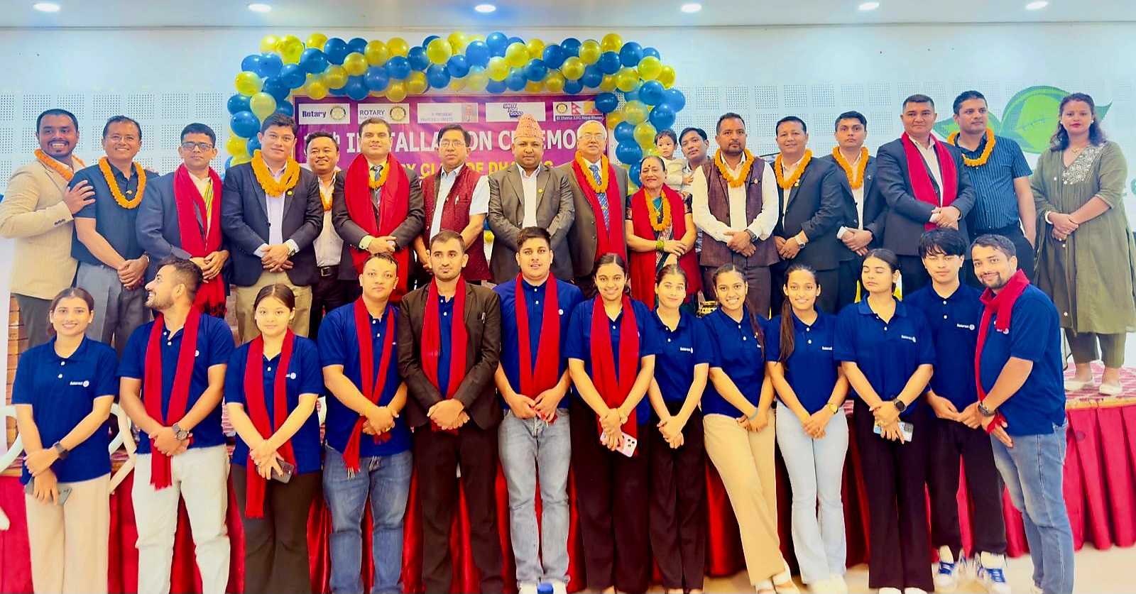 रोटरी क्लब अफ धादिङको दशौं पदस्थापन 