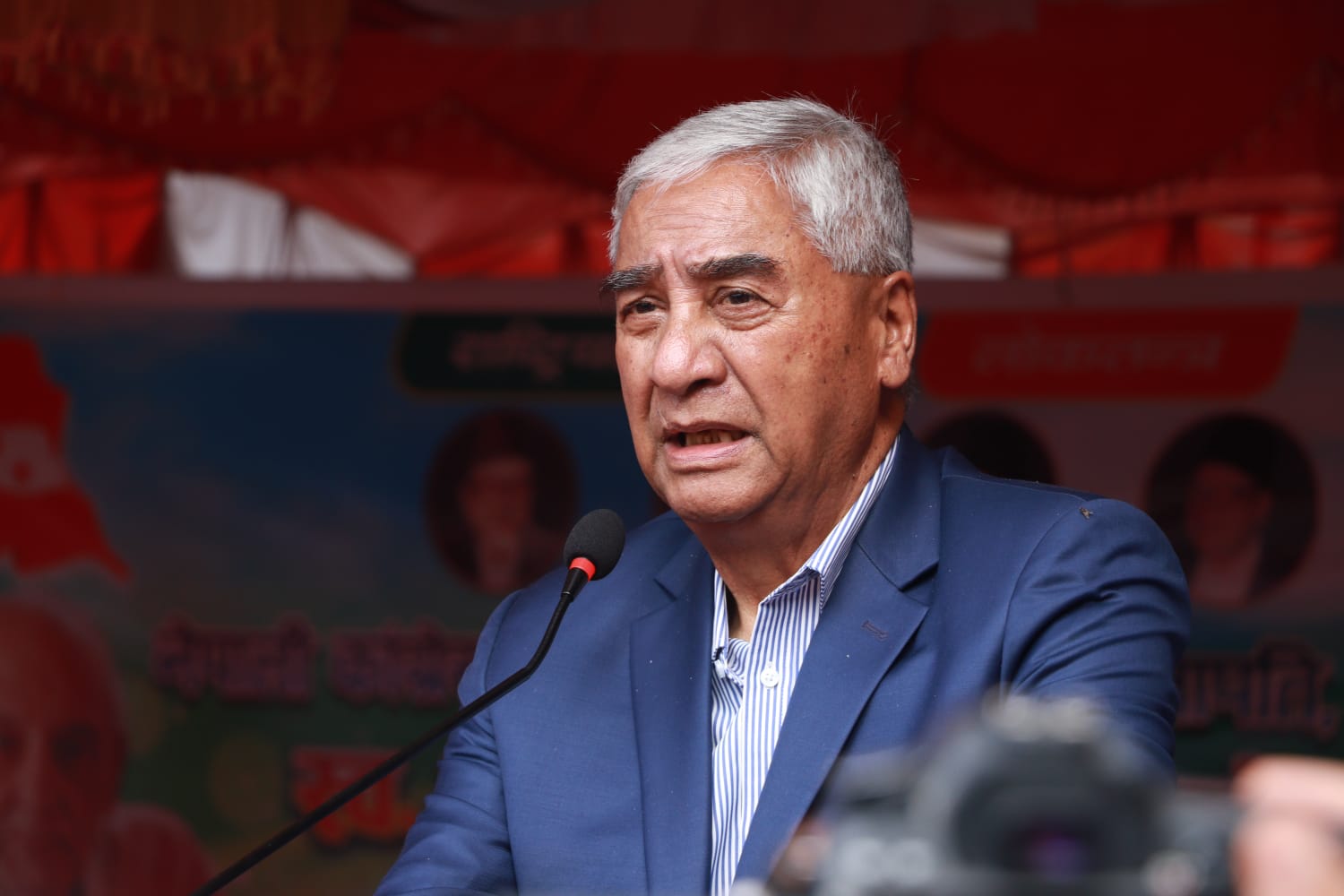 कुनै पनि पार्टीलाई एकल बहुमत ल्याउन गाह्रो छ: कांग्रेस सभापति देउवा