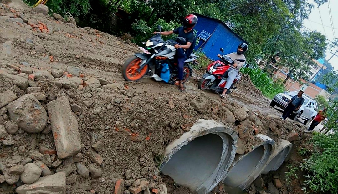 अवरुद्ध नाला–भक्तपुर सडकखण्ड खुल्यो