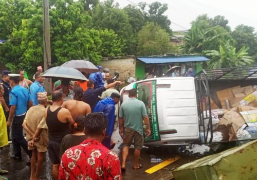 धादिङमा हात्ती गाडीको ठक्करबाट पैदल यात्री गम्भीर घाइते