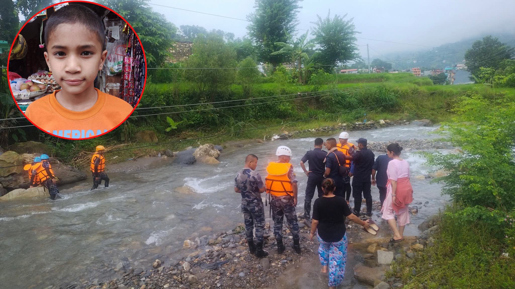 अरुङ खोलामा पौडी खेल्न गएका वेपत्ता अंकित अझै भेटिएनन्