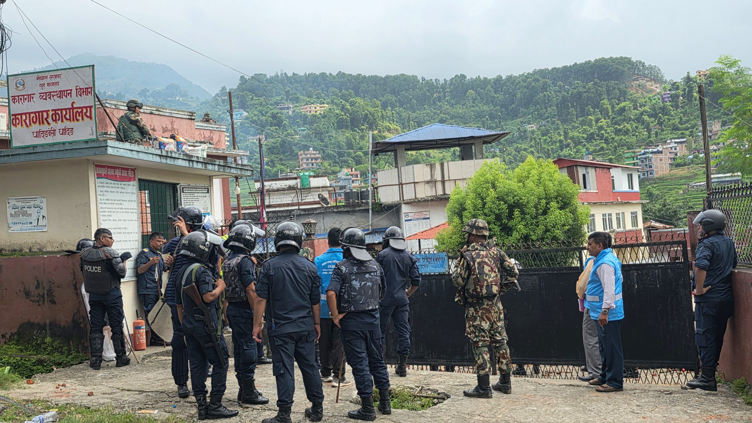 धादिङ कारागारमा गोली चल्दा २ जना कैदीको मृत्यु, ७ जना घाइते