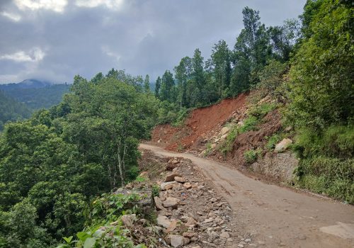 पहिरिरहने कालुपाण्डे मार्गको दारेगौडा