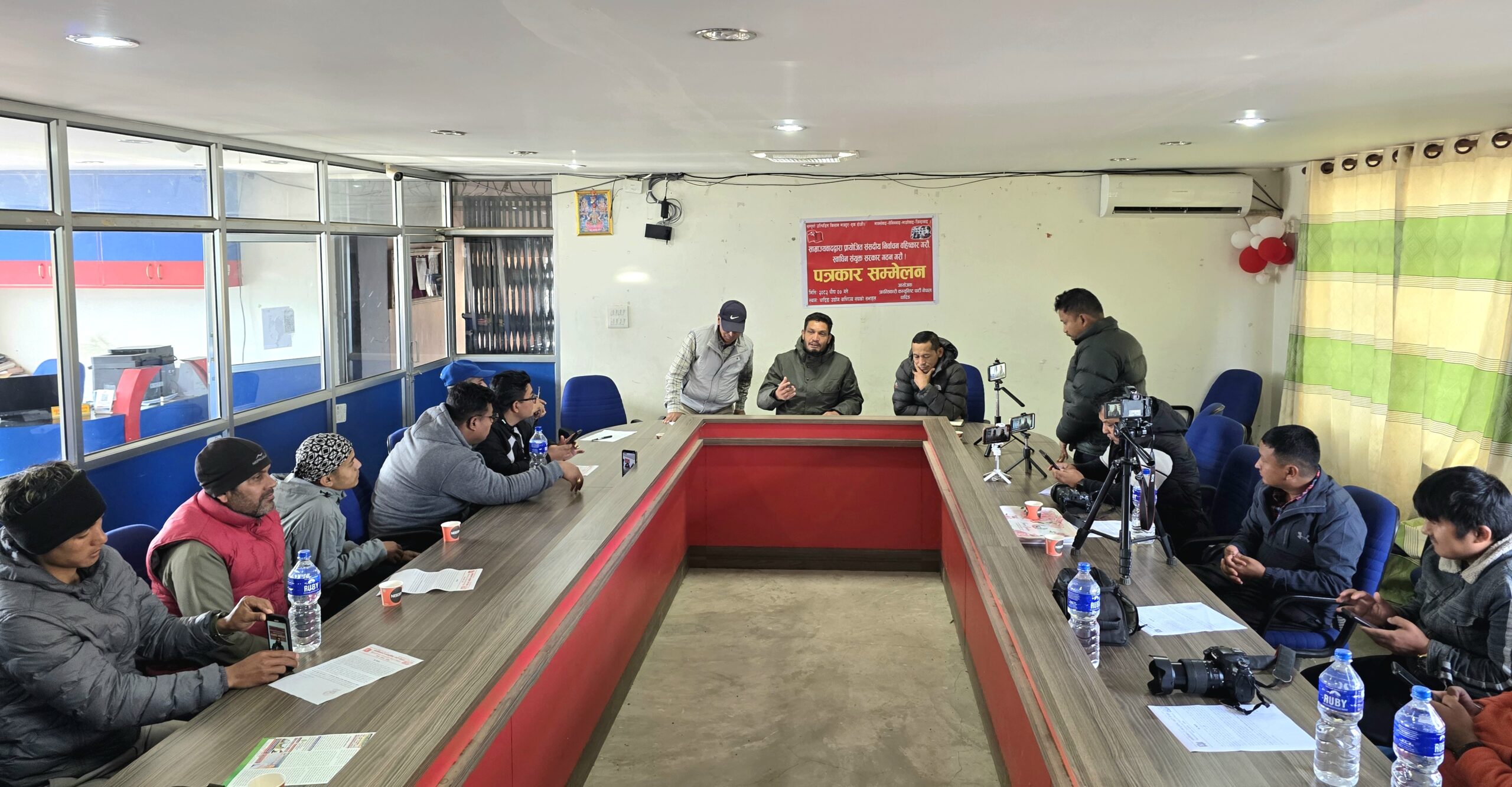 निर्वाचन बहिष्कार गर्छाैं: क्रान्तिकारी कम्युनिष्ट पार्टी नेपालका नेता ‘दीपक’