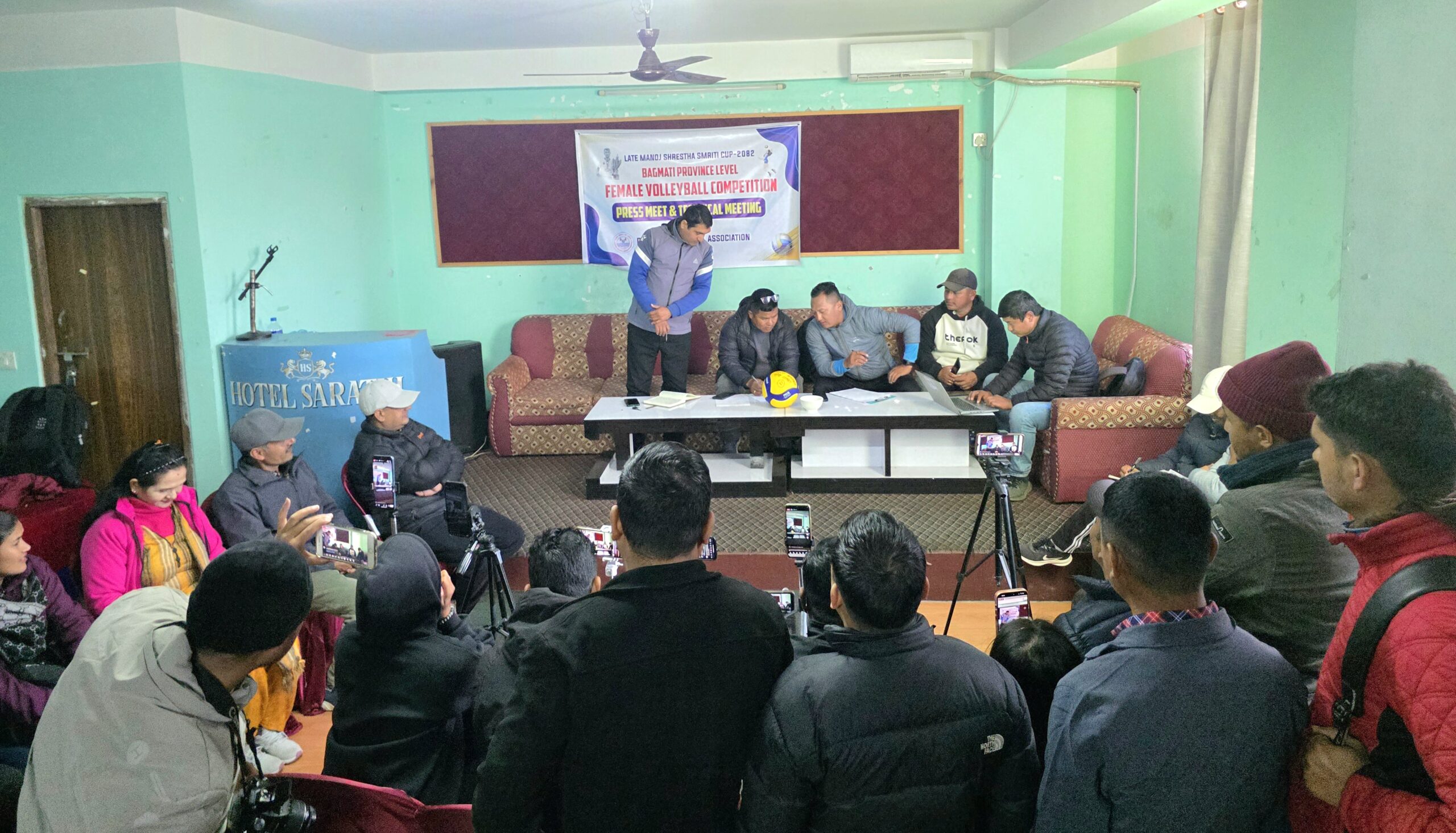 स्व. मनोज श्रेष्ठ स्मृति कप महिला भलिबल प्रतियोगिता हुँदै, यस्तो छ खेल तालिका 