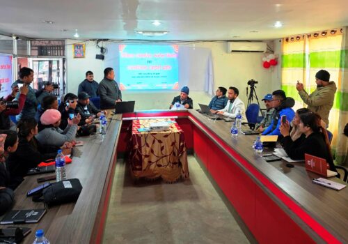 पत्रकारितामा एआईसम्बन्धी अभिमुखीकरण, रुवीभ्यालीका अध्यक्ष तामाङ भन्छन्– ‘पत्रकारिता परिवर्तनको संवाहक हो’