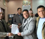 धादिङ- २ मा एमालेबाट धनबहादुर घलेको उम्मेदवारी दर्ता