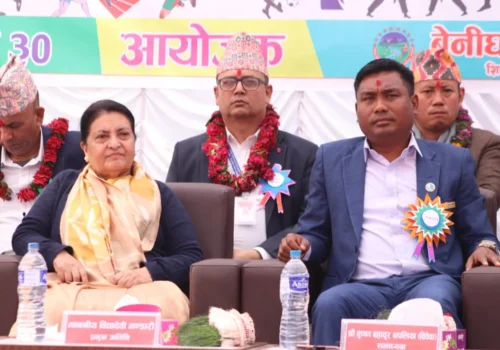 राजनीतिक गठबन्धनले महिला प्रतिनिधित्व खुम्चियाे : पूर्वराष्ट्रपति भण्डारी