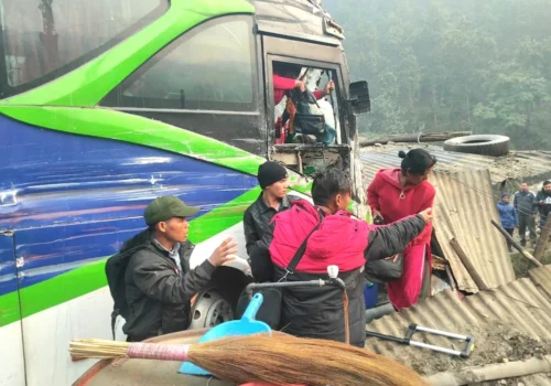 धादिङको महादेवबेसीमा दुर्घटना हुँदा एकको मृत्यु 