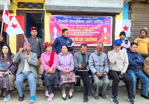 मृत्युलाई जितेको थलोबाटै रामबहादुर भण्डारीको चुनावी अभियान सुरु