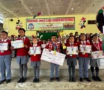 प्रदेश स्तरीय अंग्रेजी हस्तलेखन प्रतियोगितामा रोजमेरीका सबिर मिया प्रथम