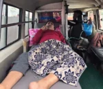 अक्सिजनसहित एम्बुलेन्समा पुगेर उप्रेतीले गरे मतदान