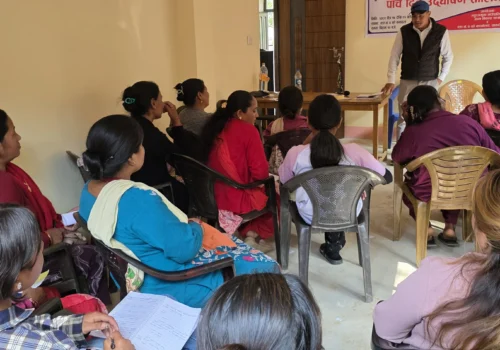 गङ्गाजमुनाको सातदोबाटोमा वित्तीय साक्षरता अभिमुखीकरण