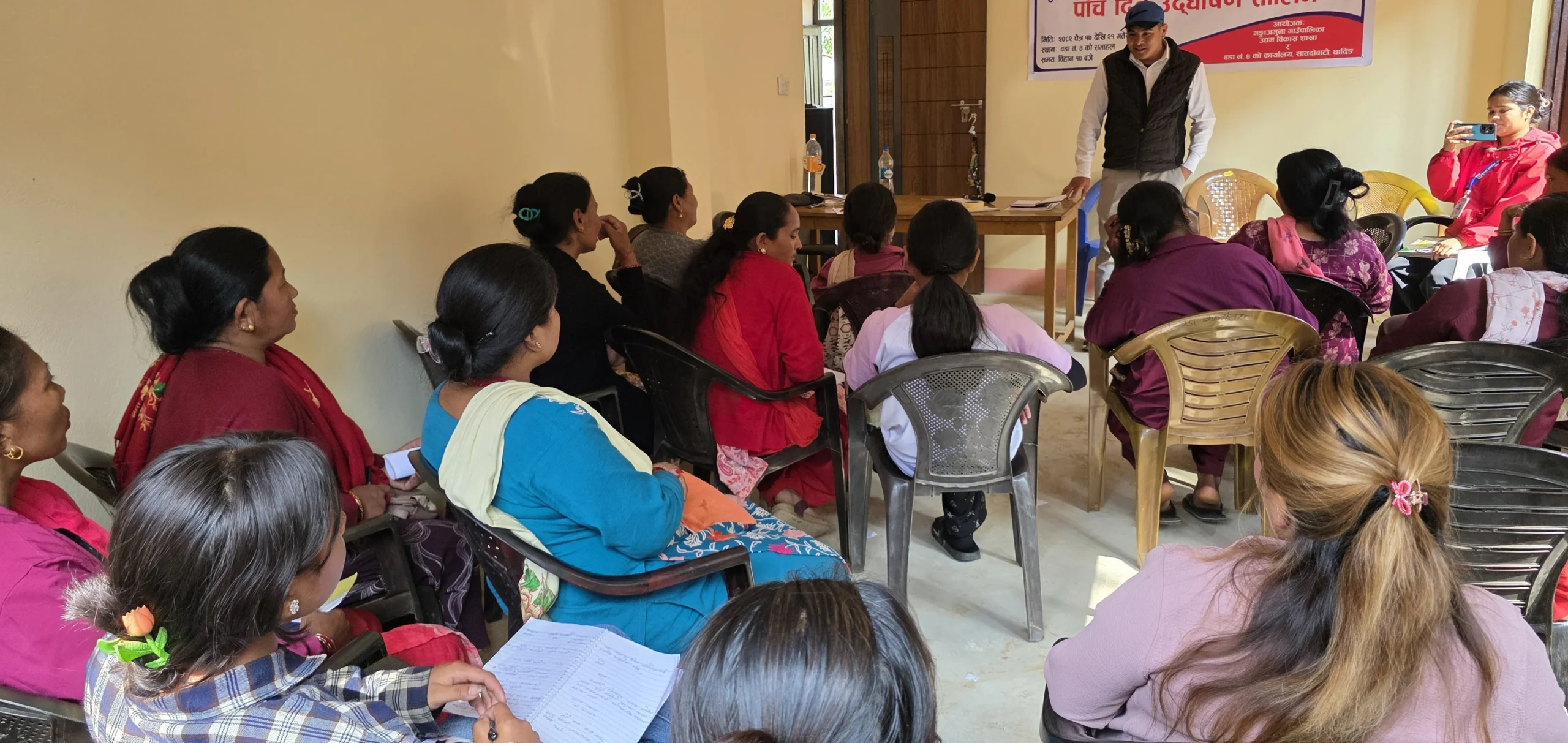 गङ्गाजमुनाको सातदोबाटोमा वित्तीय साक्षरता अभिमुखीकरण