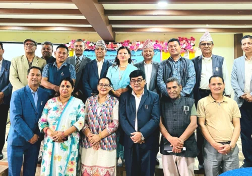 धादिङका उपप्रमुख–उपाध्यक्षद्वारा ‘धुनिवेशी घोषणा–पत्र २०८३’ जारी